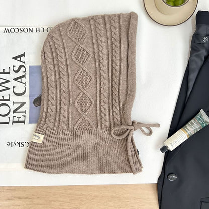 Plain Knit Balaclava / Gloves / Set