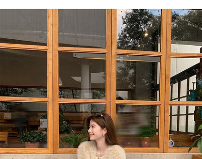 Block Heel Plain Metal Detail Short Boots