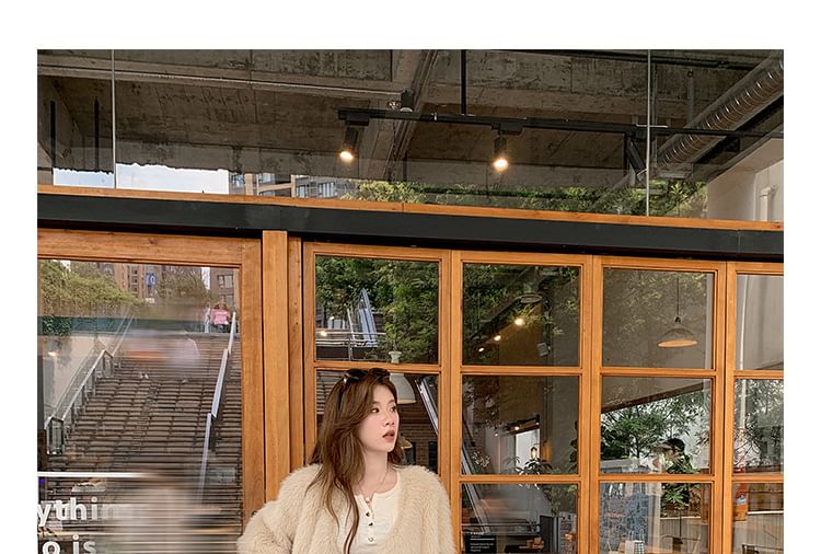 Block Heel Plain Metal Detail Short Boots