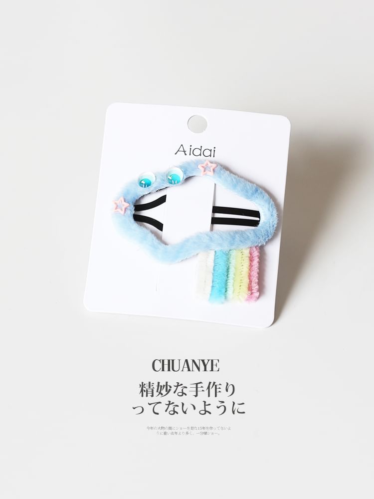 Rainbow Alloy Hair Clip