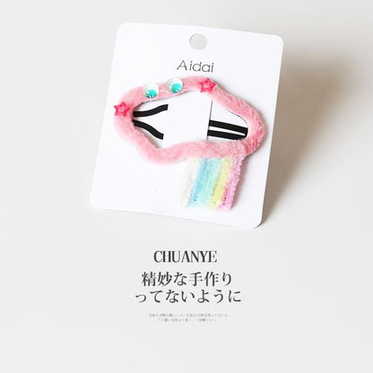 Rainbow Alloy Hair Clip