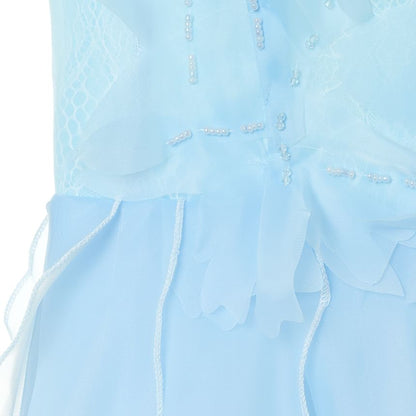 Evening Plain Ruffle Gown A-Line