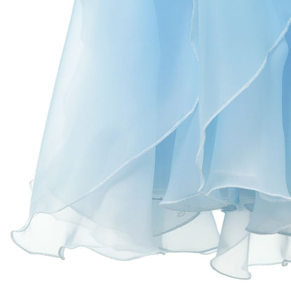 Evening Plain Ruffle Gown A-Line