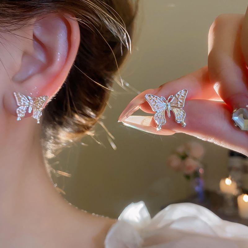 Butterfly Ear Stud
