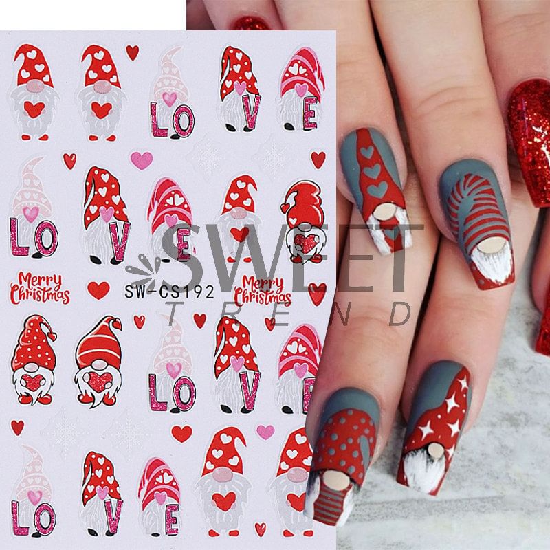 Elf Nail Art Stickers (Various Designs)