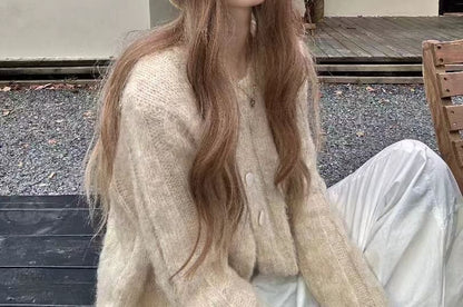 Plain Cable Knit Beanie