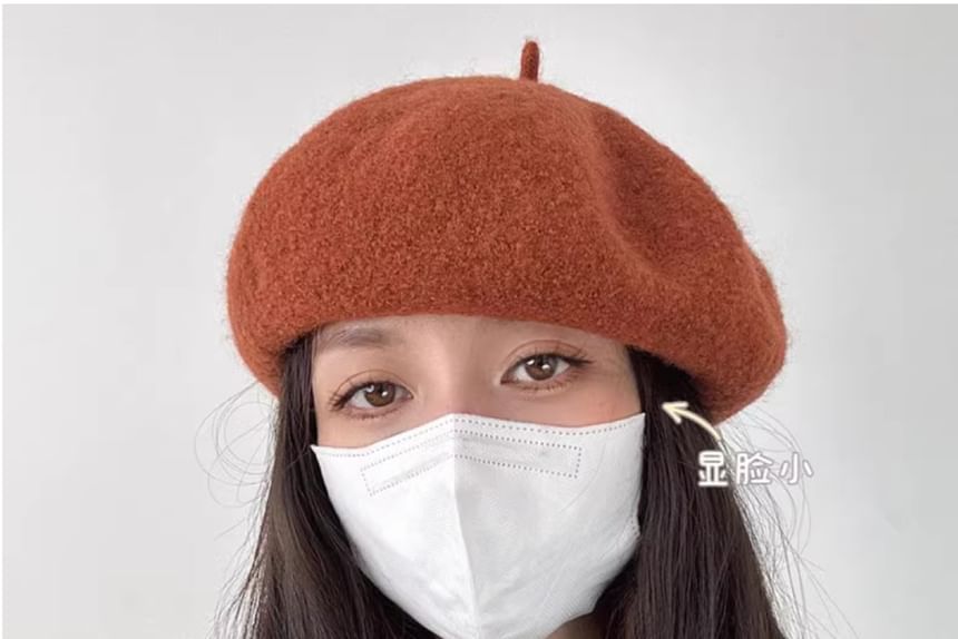 Plain Woolen Beret