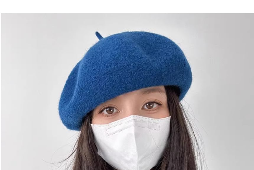 Plain Woolen Beret