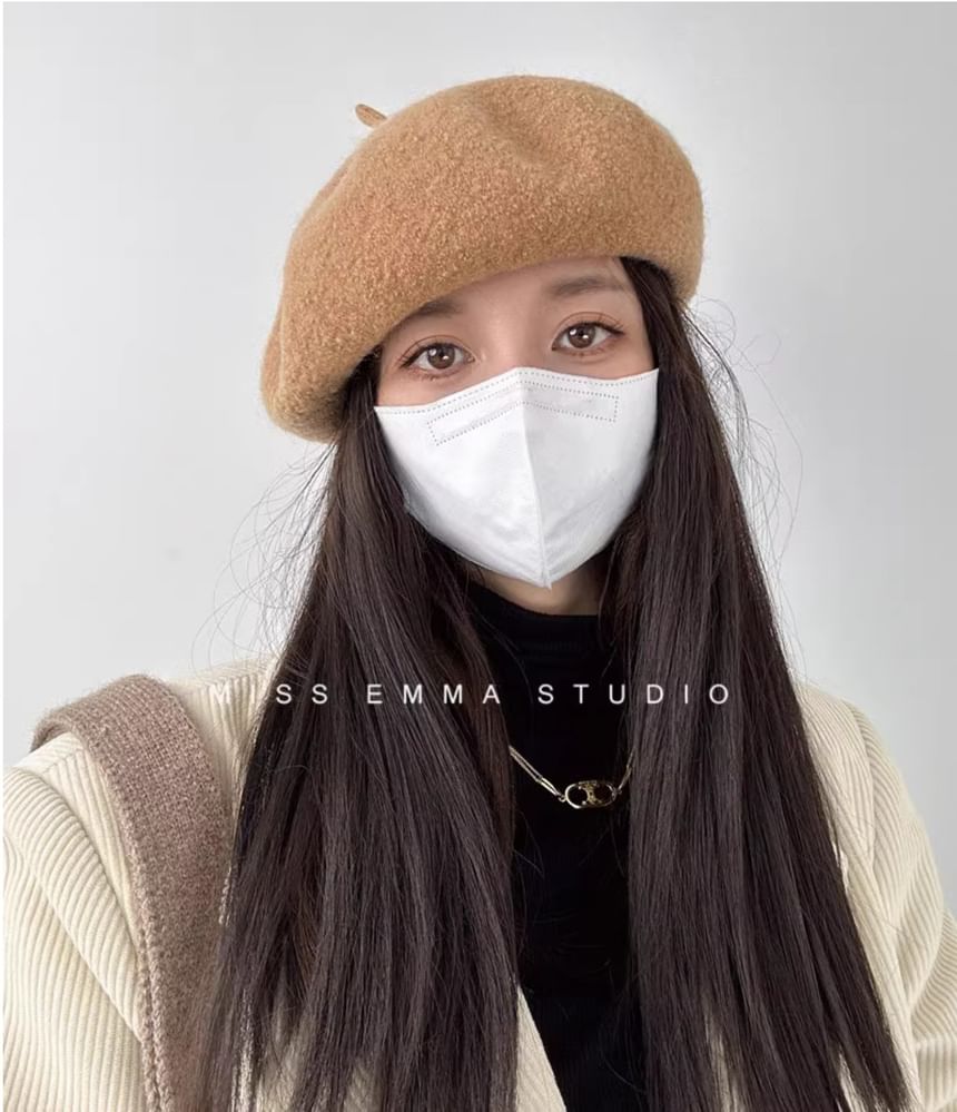 Plain Woolen Beret