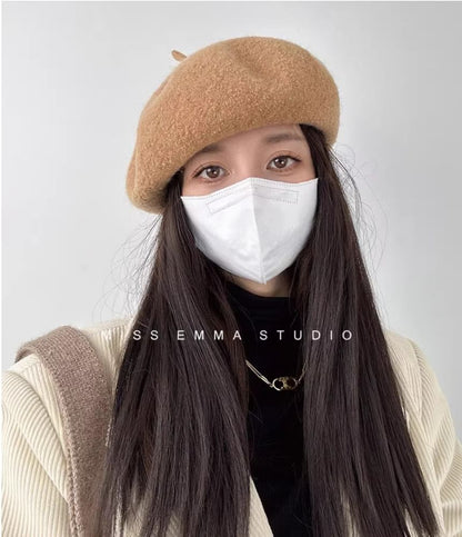 Plain Woolen Beret
