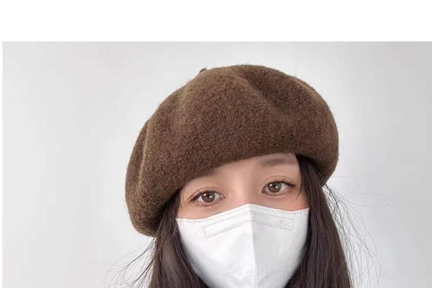 Plain Woolen Beret