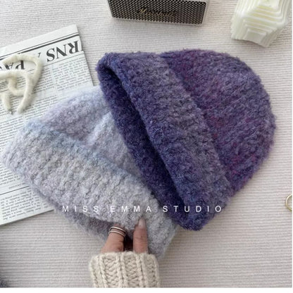 Gradient Cuffed Beanie