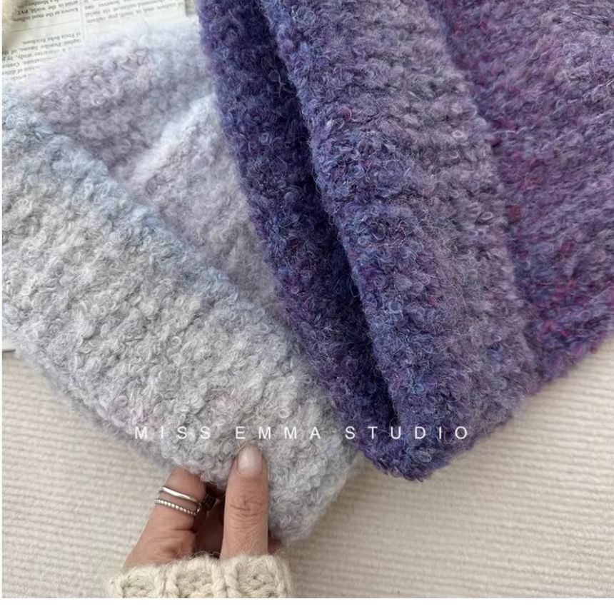 Gradient Cuffed Beanie