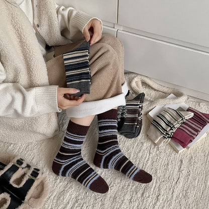 Striped Short Socks