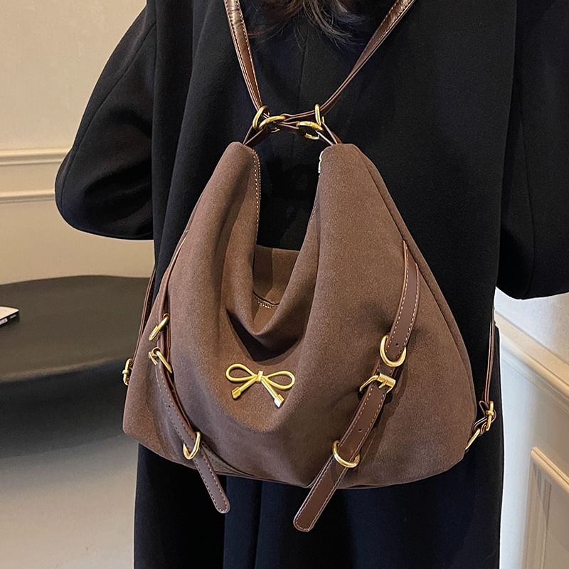 Bow Studded Backpack