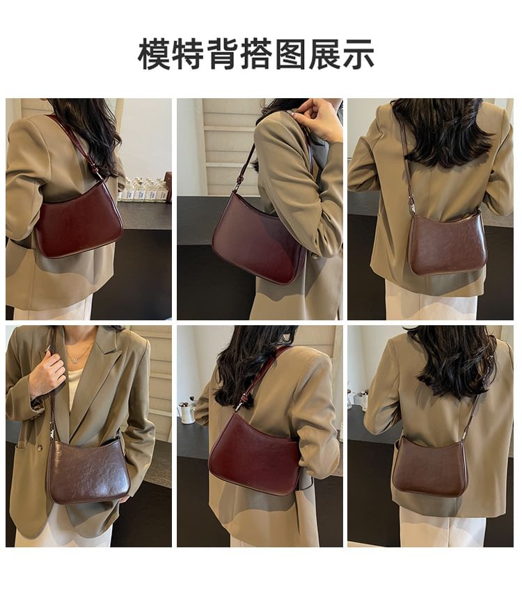 Leather Bag Faux Shoulder