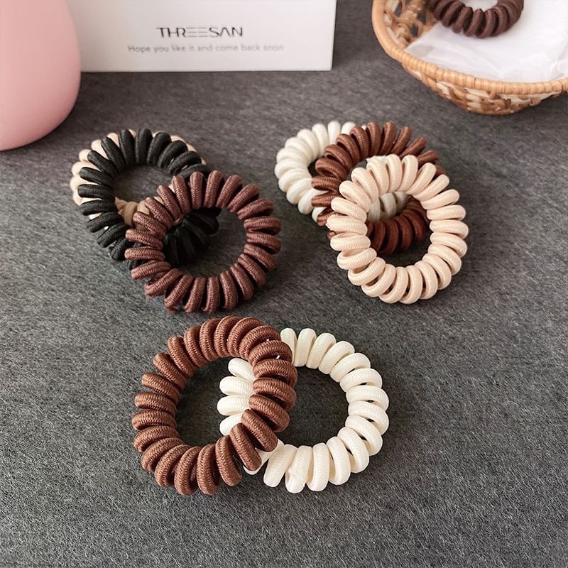 Plain Hair Tie Set