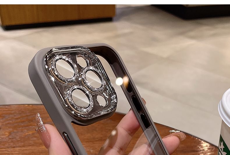 Lens Protection Case Phone Glitter