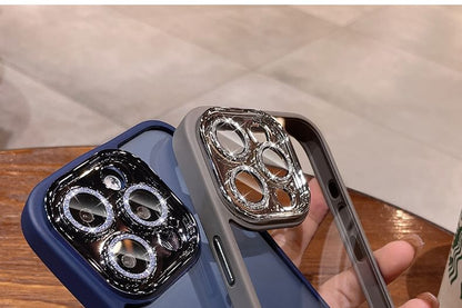 Lens Protection Case Phone Glitter