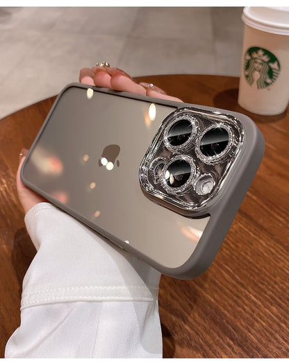 Lens Protection Case Phone Glitter