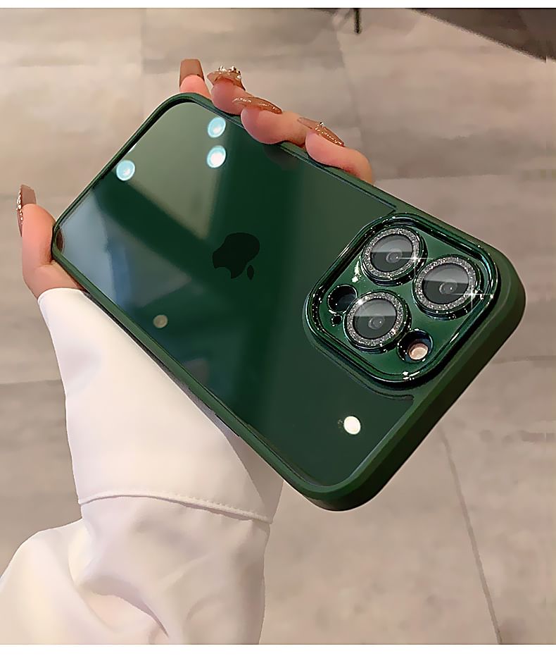Protection Case Lens Glitter Phone
