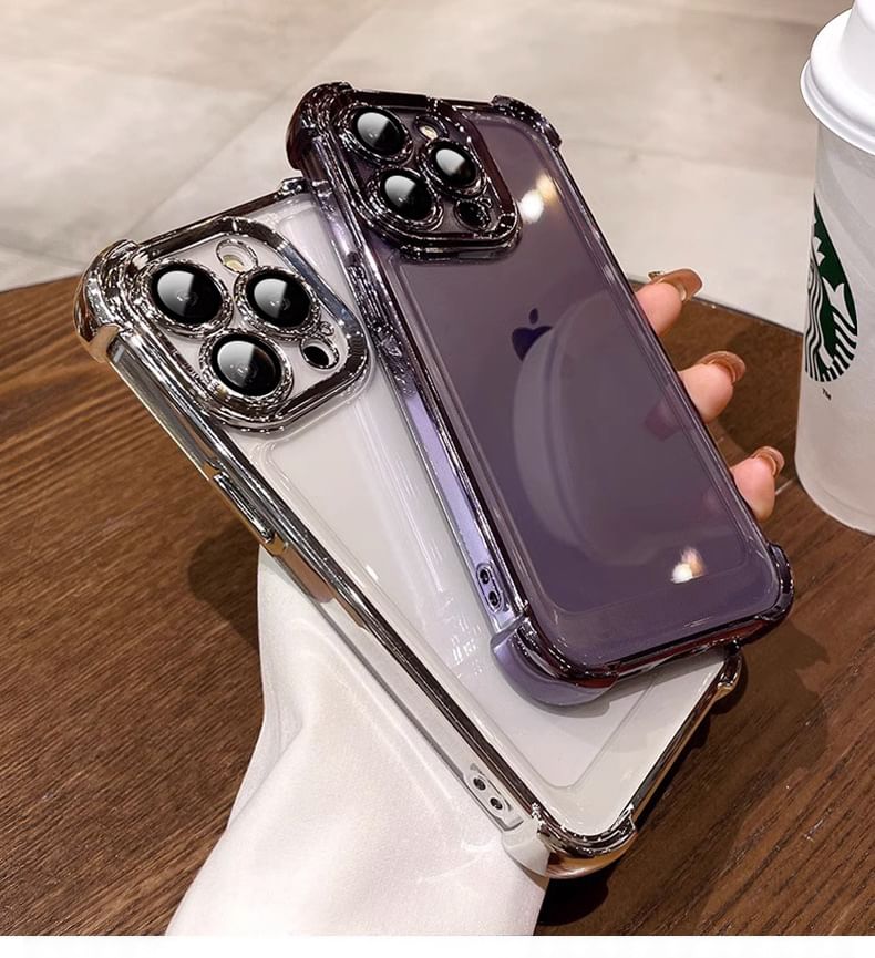 Padded Metallic Phone Case