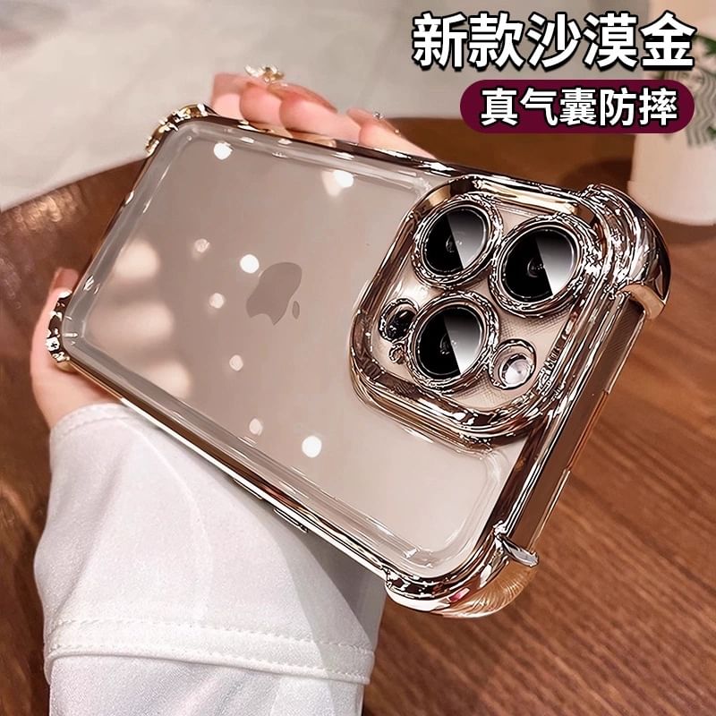 Padded Metallic Phone Case