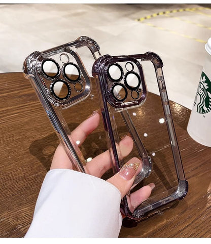 Metallic Case Phone Padded