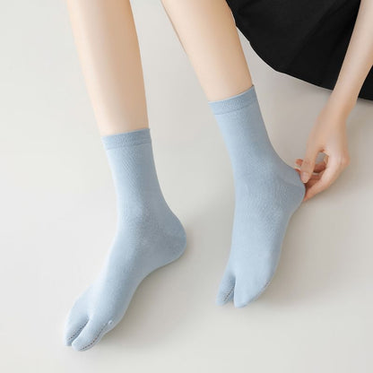 Plain Split Toe Socks