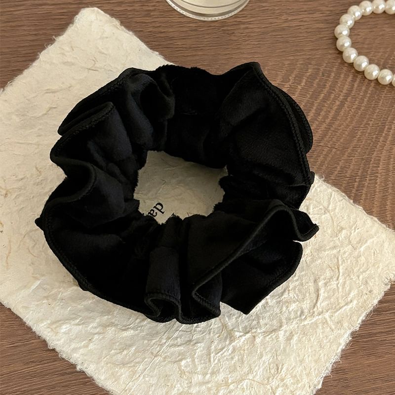 Plain Velvet Scrunchie