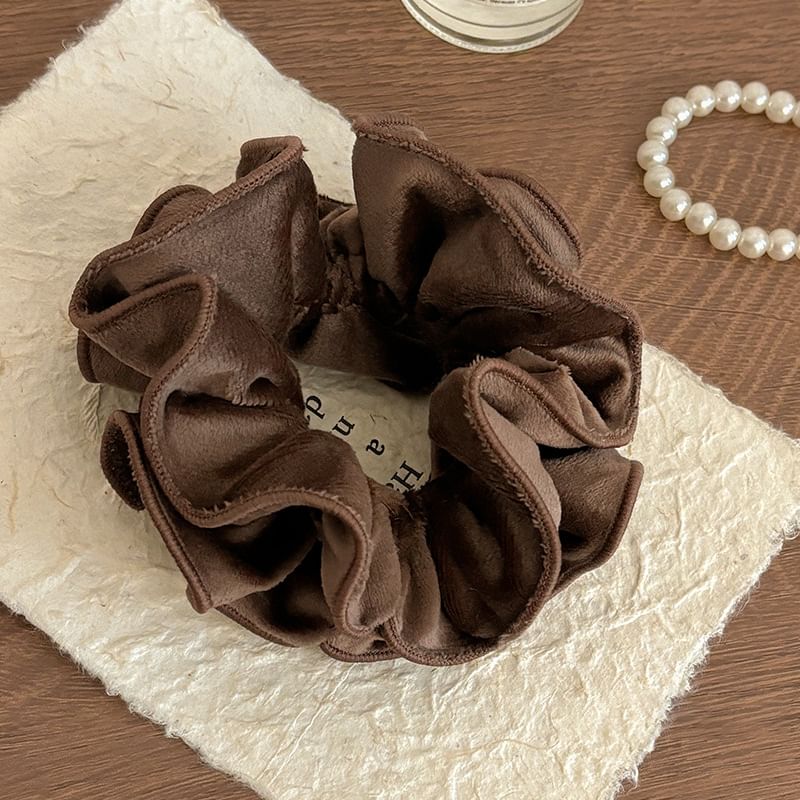 Plain Velvet Scrunchie