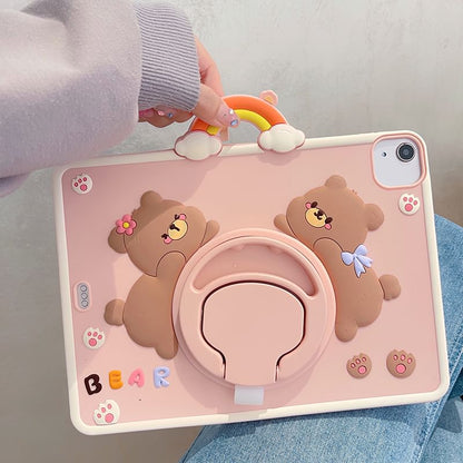 Rainbow Bear iPad Case