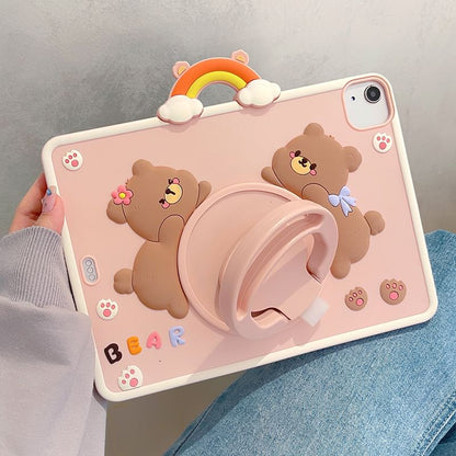 Rainbow Bear iPad Case