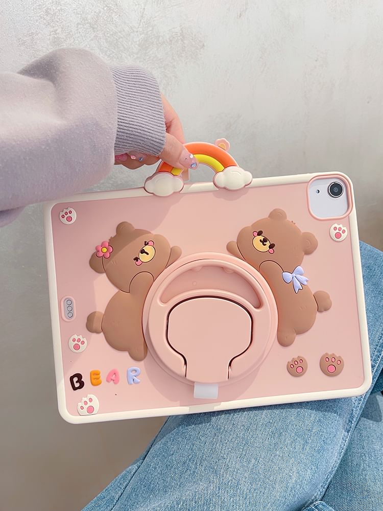 Rainbow Bear iPad Case