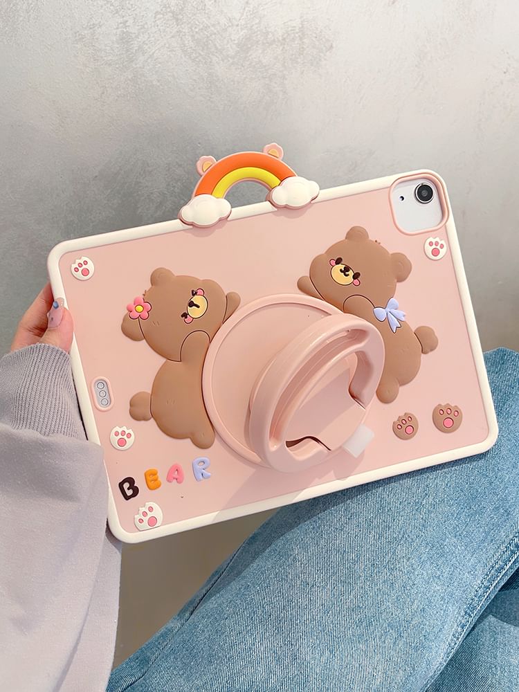 Rainbow Bear iPad Case