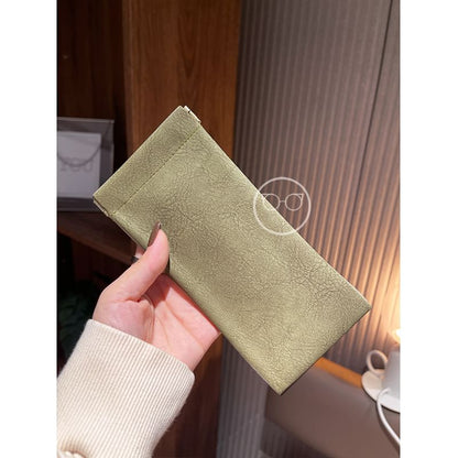 Faux Leather Glasses Case