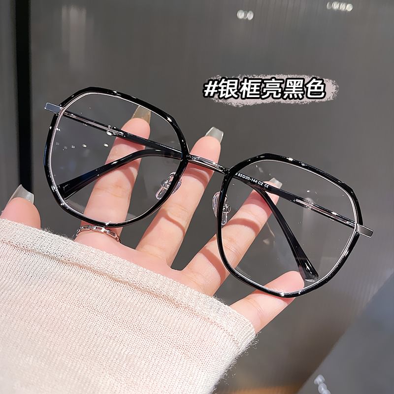 Geometric Metal Blue Light Blocking Glasses