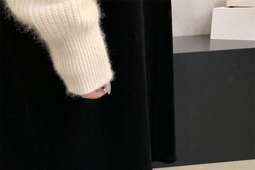 Fleece Pointed Flats