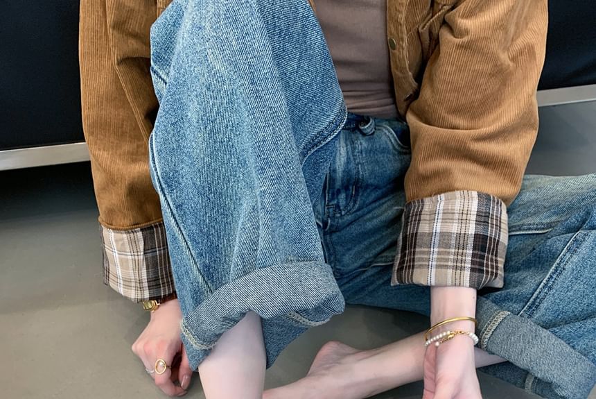 Velvet Lace-Up Shoes