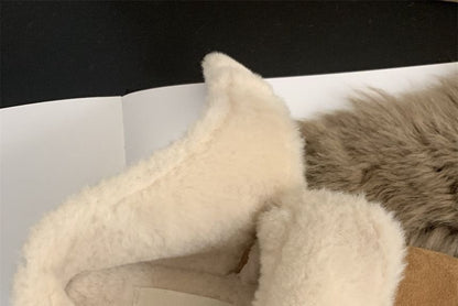 Buckled Ankle Snow Boots