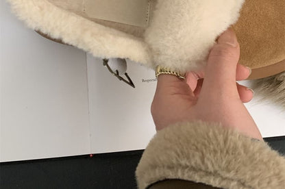 Buckled Ankle Snow Boots