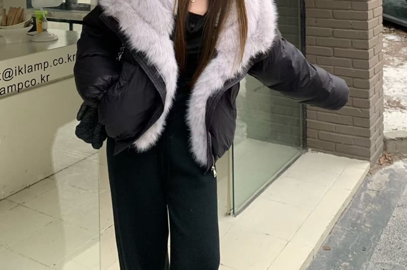 Mid Waist Plain Wide Leg Knit Pants