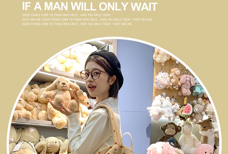 Strawberry Backpack Multi-Pocket Print