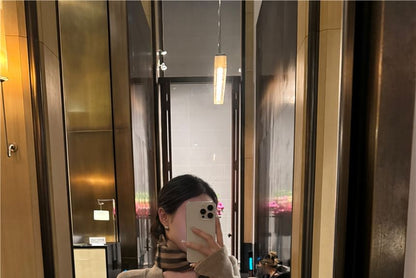 Long Sleeve V-Neck Plain T-Shirt