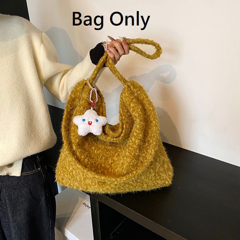 Plain Woolen Tote Bag