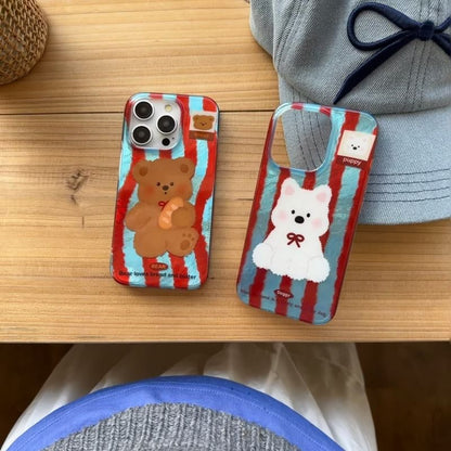 Animal Striped Phone Case