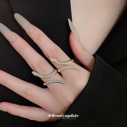 Bangle Ring Set: Snake +