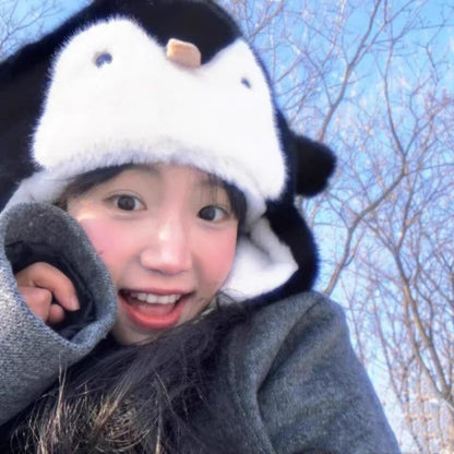 Cartoon Animal Fluffy Hat