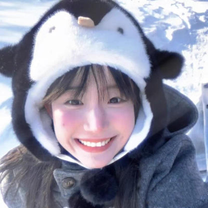 Cartoon Animal Fluffy Hat