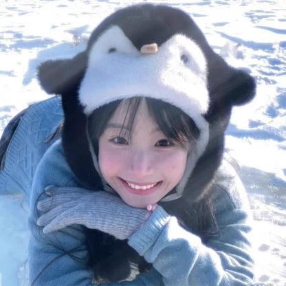 Cartoon Animal Fluffy Hat